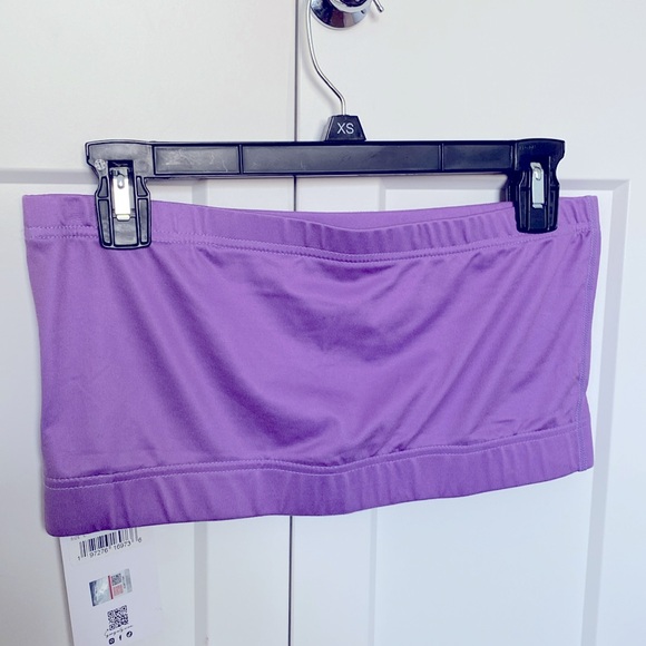 NWT [Zoozatz] Washington Wordmark Bandeau Tube Crop Top Women's Sz Large - Picture 4 of 6